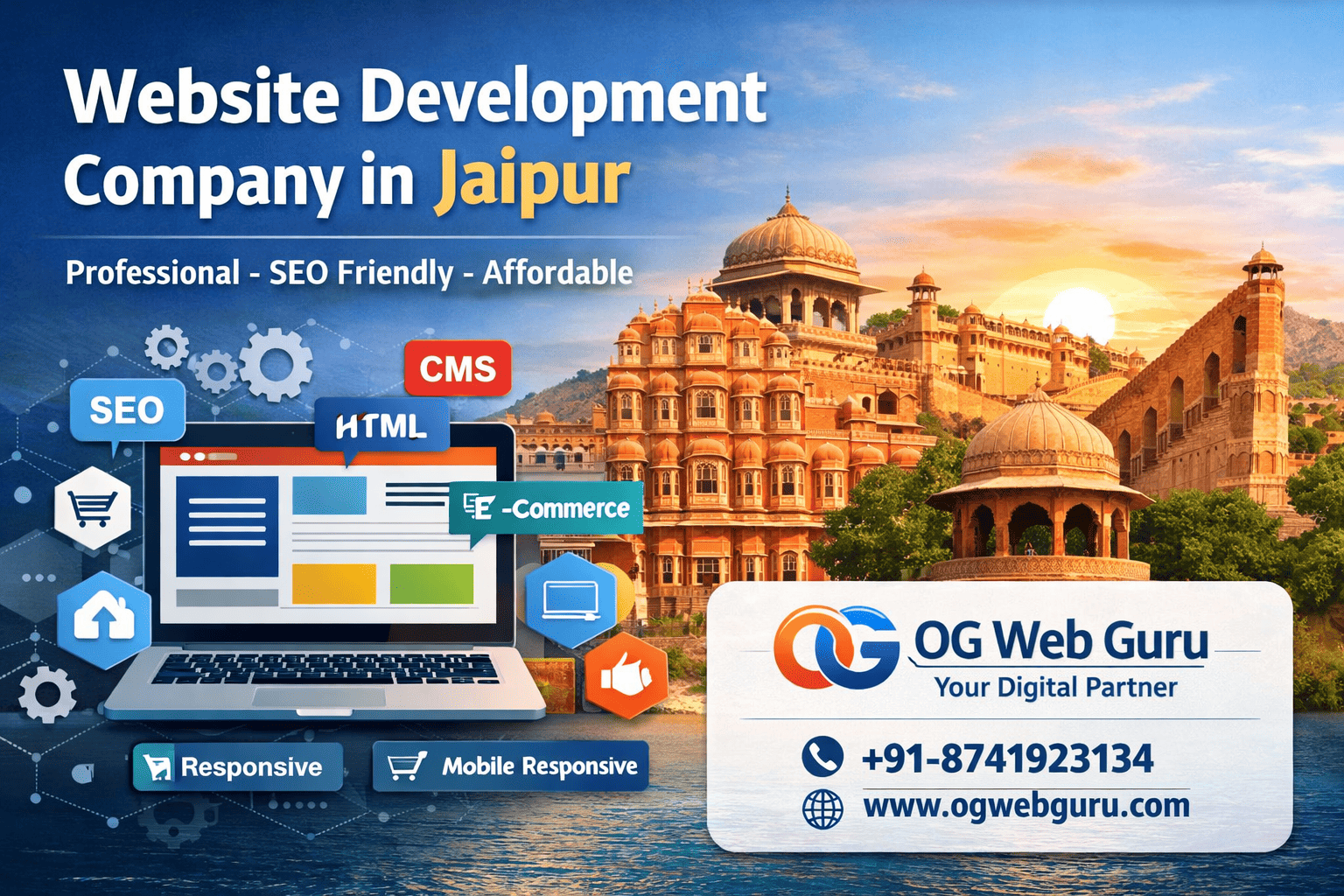 Website Development Company in Jaipur – Grow Your Business Digitally
