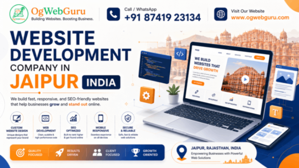 Website Development Company in Jaipur | OG Web Guru
